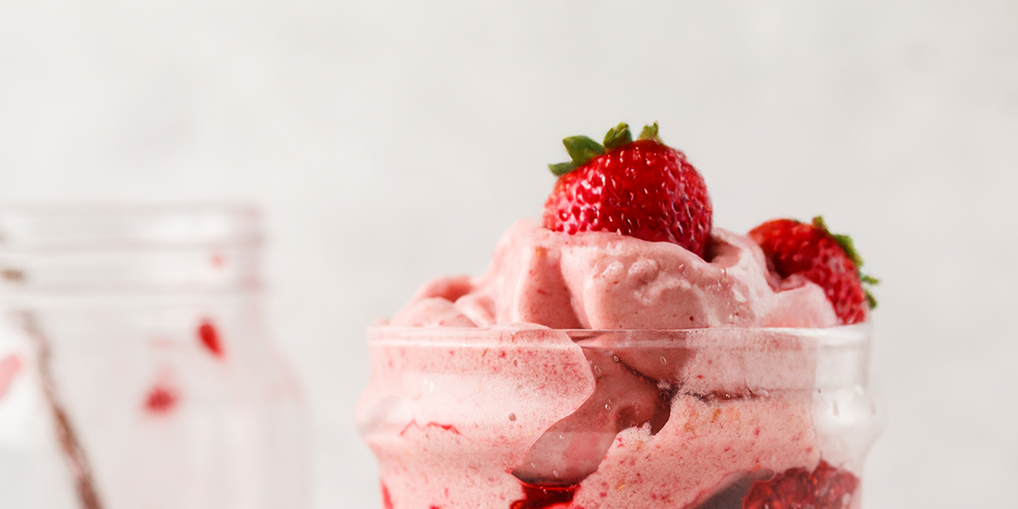 Erdbeer-Nicecream